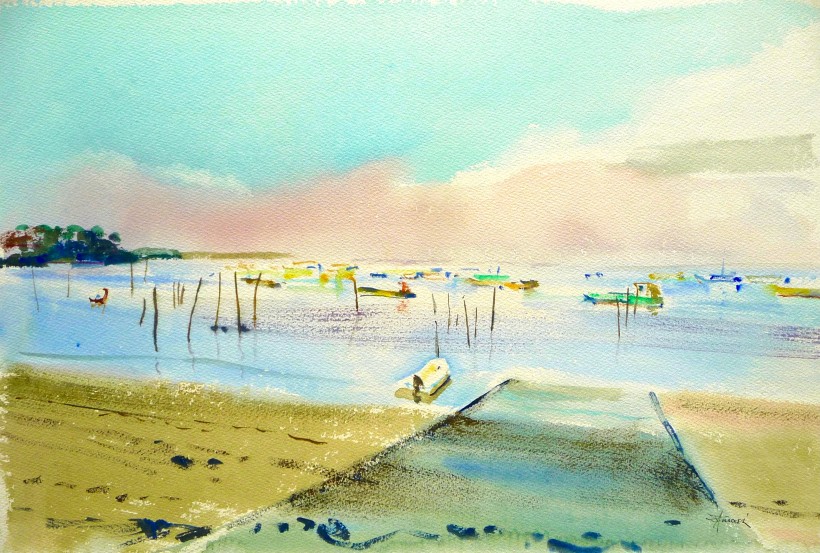 aquarelle de septembre